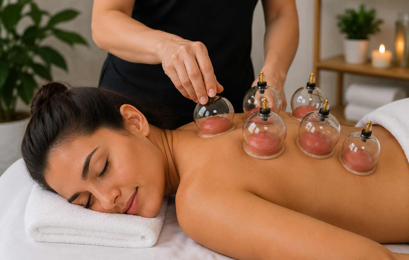 Cupping therapy at I Know My Chiro in Manhattan