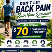 Manhattan Chiropractor helping patients stay active this summer with chiropractic care at I Know My Chiro.