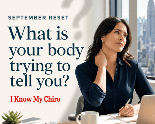 ¿Qué está tratando de decirte tu cuerpo? 5 señales de que puede ser hora de un chequeo quiropráctico