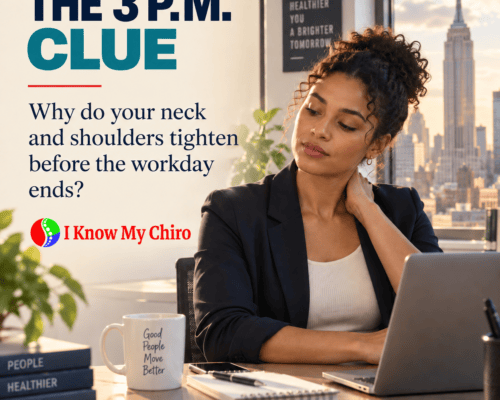 The 3 P.M. Clue: Why Neck Pain From Desk Work Builds Before the Day Ends